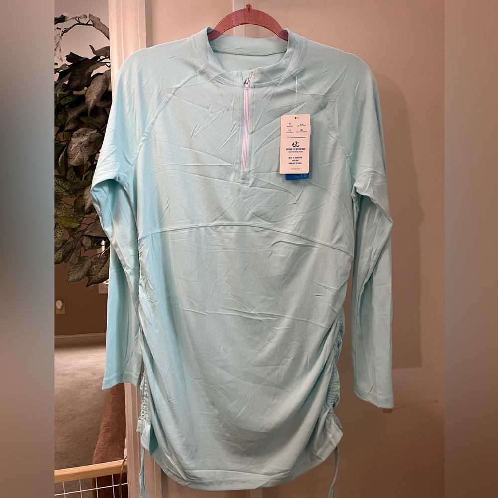 EWEDOOS ATHLETIC LONG SLEEVE DRESS/SHIRT UPF50+ 1/4 ZIP. NWT. SIZE MEDIUM